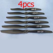 4 Stuks 1050-1610 Motor Direct Drive Propeller 10x 5/12x 7/13x 7/14x 7/15x 8/16X10 Snelle Props Paddle Blade Fr Rc Vaste Vleugel