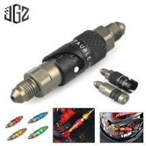 Motorrad AN3 Aluminium Bremssattel Abdeckung Universal Quick Release Armaturen Kraftstoff Adapter Entfernung Bremsleitung Flüssigkeit Zubehör