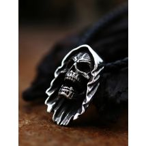 Beier 316L Stainless Steel Necklace New Arrival Super Punk Eagle Skull Biker Featured modeling Pendant Fashion Jewelry BP8-597