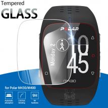 For Polar M400 / M430 9H Tempered Glass Full Cover Screen Protector For Polar M430 Ultra Clear Scratch resistant Protection Film