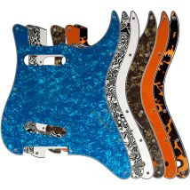 Pleroo Custom Gitarrenteile – für USA/Mexiko Fd Strat 72' 11 Schraubenloch Standard SS St Scratch Plate Multi Color Choice