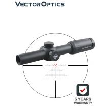 Vector Optics Constantine 1-8x24 FFP Riflescope 1/10MIL With IPX6 Illuminated Etched BDC&Wind Reticle Real 1xPower Fit 7.62 5.56