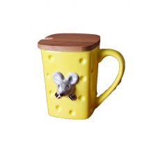 The Mouse with cheese design Ceramics Mugs coffee mug Milk Tea office Cups Drinkware the Best birthday Gift with gift box
