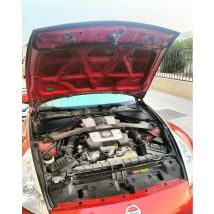 Motorhauben Gasdruck federn für Nissan 370z Fairlady Z Z34 2009-2020 Fronthaube modifizieren Stoßdämpfer Kohle faser Lift unterstützt Absorber