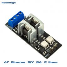 AC-Lichtdimmermodul, 2 Kanäle, 3,3 V/5 V Logik, AC 50/60 Hz, 220 V/110 V