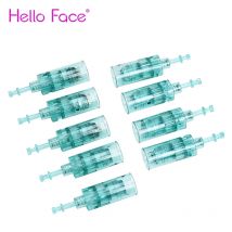 20 Pcs Dr Pen Ultima A6S Cartridges Microneedling Pen Needles Derma Pen Bayonet Replacement Tip 11 16 36 42 Nano Microneedle