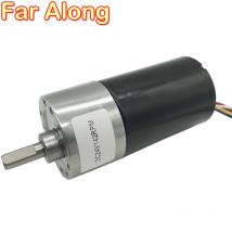 Brushless DC Gear Motor 12V 24V Low Speed 5-1270RPM High Torque Micro BLDC Motor Adjustable Speed Reversible Long Life