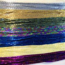 Gute Qualität 2x4mm Rohr Glas Kristall Rohr Perlen Für Kleidung Schmuck Machen Beadwork DIY Armband Halskette