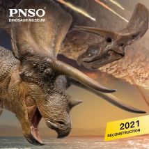 Pnso dinosaurier museen serie: neues doyle das triceratops antike wissenschaft liche kunstmodell