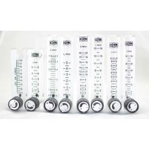 LZQ-6,7 Acryl-Luftmengenmesser (H = 120 mm Gasmengenmesser) mit Regelventil für Sauerstoffkonektor, es kann den Durchfluss einstellen