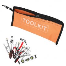 Borsa portatile multifunzione Kit di attrezzi hardware Borsa per attrezzi piccola Organizzatore impermeabile Borse portaoggetti Oxford in tela con cerniera di alta qualità
