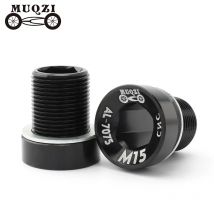 MUQZI 10 Farben Kurbelabdeckung Fahrrad M15 * 19 MM Kurbelarm Schraubkappe Tretlagerbolzen MTB Rennrad Teile Zubehör
