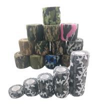 1 Stück Camouflage elastische Bandage selbstklebende Finger Handgelenk Palm Ankle Fixer Wrap Tape Crossfit Sport Tape Pet Medical Bandage