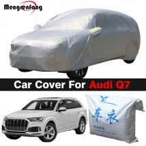 Volle Auto Abdeckung Für Audi Q7 Sonnenschutz Anti-Uv Schnee Regen Verhindern Outdoor SUV Abdeckung