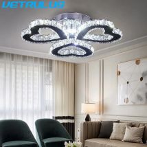 Moderne Kristall LED Decken leuchte nordischen Kronleuchter Wohnzimmer Dekor Innen Pandent Lampe