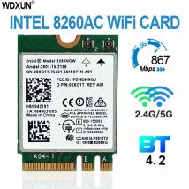 FOR 8260 band 2.4 + 5ghz 867m Bluetooth 4.2 ngff m.2 wifi wireless network card module for Intel ac 8260 8260ngw