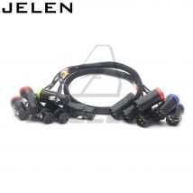 Sechs in einem Low-Profil XLR NEUTRIK 3pin XLR stecker auf 3pin XLR FEMALE für sound devices 664 688