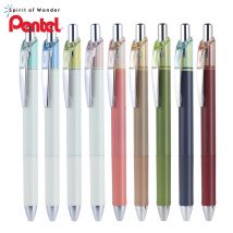 Pentel Energel Penna Gel Asciugatura Rapida Penna Kawaii Stripe Clena BLN75L 0.5mm Presse Penne a Colori Per Studenti di Cancelleria 1 Pz