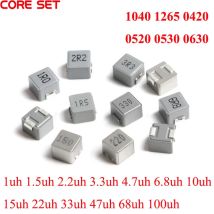 10 stücke SMD Molding Power Induktivitäten 1040 1265 0420 0520 0530 0630 0650 1UH 6,8 UH 10UH 15UH 22UH 33UH 100uH 150uH 220uH Inductor