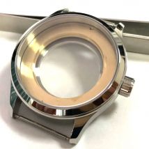 Corgeut 42mm sapphire glas poliert 316L Edelstahl uhr fall fit ETA 2836 2824 MIYOTA 8215 821A