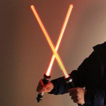2 szt. Star Wars zabawka laserowy miecz świetlny zabawki Cosplay Darth Vader Jedi Rey miecz Cosplay