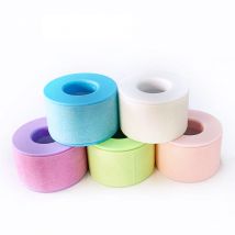 1 Rolls Medical Silicone Tapes Eyelash Extensions Supplies Waterproof Breathable Prevent Allergy Color Tape Makeup Tools Gemerry