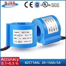 Hochpräziser Stromwandler 3-phasig BZCT18ACHL-20A 30a 50a 100a 150a 5a 05-Klasse wasserdichter Ringkern transformator ac ct