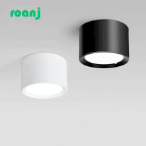 Natynkowe oprawy sufitowe LED 12W 15W bez sterownika, lampy sufitowe 5W 7W 9W, reflektory LED COB, oświetlenie sufitowe, BIAŁE