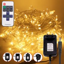 10m 20m 100m LED String Licht Weihnachten Outdoor Weihnachten Lichter 12V DC Dimmbare Wasserdicht Fairy Licht hochzeit Party Urlaub Lichter