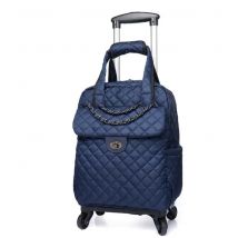 Frauen roll gepäck tasche für frauen Frauen Rädern rucksack tasche Kabine reise Trolley Taschen auf