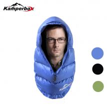 Cappello invernale da uomo Kamperbox Down Balacava Berretto da escursionismo per sacco a pelo ultraleggero Cappello invernale da uomo