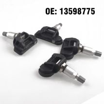 4-częściowy czujnik ciśnienia w oponach samochodowych TPMS 13598775   Dla Opel Adam Astra J Cascada Insignia Zafira Tourer Vauxhall