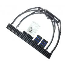 FEICHAO F330 F450 F550 Rahmen Fahrwerk Landing Skid Fpv Luftaufnahmen Gimbal Dämpfung Hoch Fuß Hocker-Schwarz