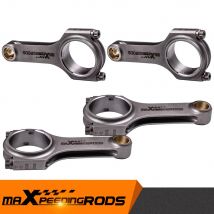 Connecting Rod Rods for Audi VW Golf Gti 1.8T 225 2.0 16V 20V Pleuel Bielle ARP2000 Floating 4340 Forged Floating Bellie Pleuel