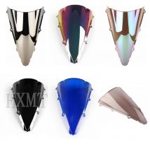 Dla Yamaha YZF 1000 R1 2002 2003 czarny ekran szyby podwójne Bubble motocykl YZFR1 02 03