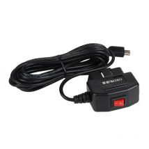 Auto ladegerät obd 16-poliges Gleichstrom wandler modul 12V/24V/36V bis 5V 3a mit Typ-C-Micro-Mini-USB-Niederspannung schutz für DVR-Telefone