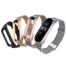Mi band 5 4 3 Metal Strap Bracelet for Xiaomi MiBand 3 4 5 Screwless Mi Band 4 3 bracelet Mi Band Wrist band smart Band5 4 strap