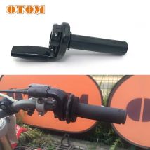 OTOM Motorrad Drossel Twist Grip Motocross Begleichen Gas Griff Doppel Spanne Draht System 7/8 "22mm Lenker Griffe Für HONDA