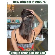 VeSunny Remy Micro Loop Human Hair Extensions Micro Beads Hair Silky Soft Micro Ring Hair Extensions 1g/strand 50g