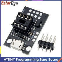 ATtiny13A / ATtiny25 / ATtiny45 / ATtiny85 Steckbare ATTINY-Entwicklungsprogrammierung Bare Board