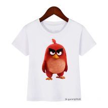 Fashion Funny Animal Bird Print New Children T-shirt Cartoon Boys T-shirt Summer Tops Harajuku Cute Girls T Shirts Wholesale