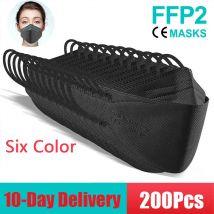 Masken ffp2 gesichts masken kn95 farben sicherheits schutzmasken n k 95 ffp 2 originais 4-fach maske pff2 n95 masca rilla fpp2 homologada