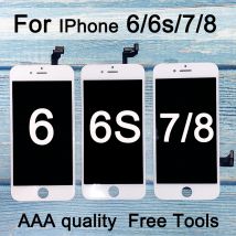 180 giorni di Garanzia LCD Per iPhone 6 6S 7 8 Plus Sostituzione Dello Schermo Display LCD Perfetto 3D Touch Digitizer Assembly Kit All'ingrosso
