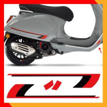 Reflektierender Motorrad-Aufkleber, Grafik-Set, Gehäuse-Zubehör, Aufkleber für Vespa Primavera 150 SPRINT 150 GTS 300 ie LXV 125