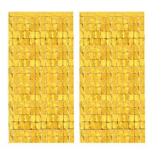 Shimmer Wall Backdrop 2m Length Square Glitter Curtain Metallic Curtain Party Decoration Birthday Party Decorations Sequin Wall