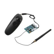 1Set 2,4G Einzigen Griff Fernbedienung Empfänger Kit Feste Geschwindigkeit Cruise Gyro 500m Abstand DIY Reparatur Teile für RC Köder Boot