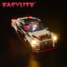 EASYLITE LED Light Set For Speed Champions 76896 GT-R NISMO DIY Toys Blocks Bricks Only Lighting Kit Not Include Model