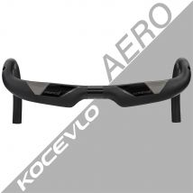 KOCEVLO kierownica rowerowa z włókna węglowego zmniejsza opór wygięta kierownica wzmacnia części rowerowe 380/400/420/440mm prowadzenie wewnętrzne