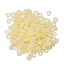 2500 Stück Angel gummi köder bänder für 3mm bis 10mm Blutwurm köder Gummiband Angel köder zufällige Farbe