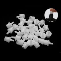 20 stücke Universal Wimpern Kleber Ersatz Flasche Mund Kopf Bequem Erweiterte Kleber Nutzung Anti-blocking Wimpern Verlängerung Werkzeug